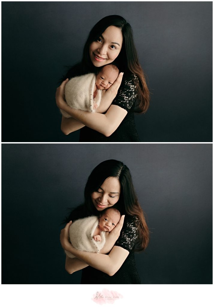 Mom and baby boy